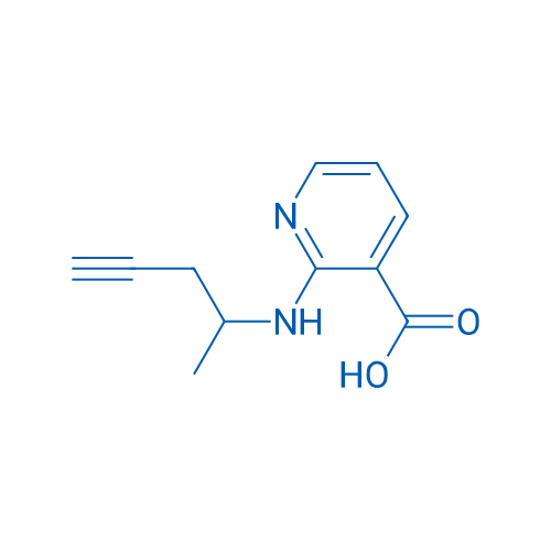 2-[(Pent-4-yn-2-yl)amino]pyridine-3-carboxylic acid 1g