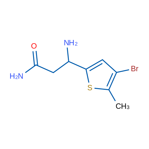 3-Amino-3-(4-bromo-5-methylthiophen-2-yl)propanamide 1g