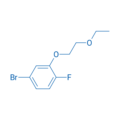 4-Bromo-2-(2-ethoxyethoxy)-1-fluorobenzene 1g