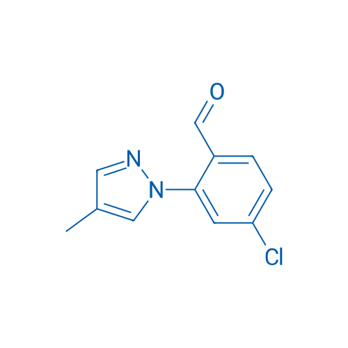 4-Chloro-2-(4-methyl-1H-pyrazol-1-yl)benzaldehyde 1g