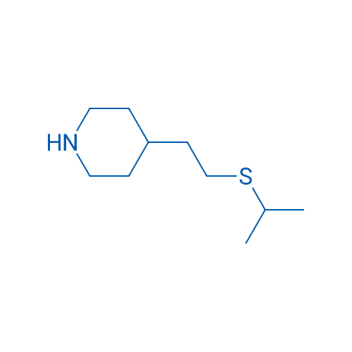4-[2-(Propan-2-ylsulfanyl)ethyl]piperidine 1g