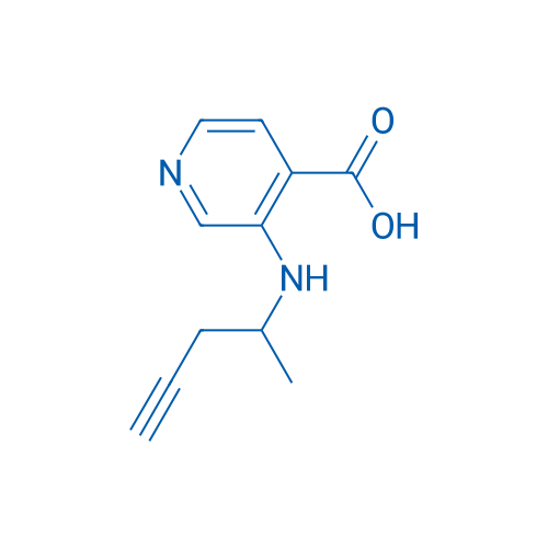 3-[(Pent-4-yn-2-yl)amino]pyridine-4-carboxylic acid 1g