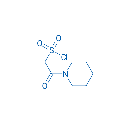 1-Oxo-1-piperidin-1-yl-propane-2-sulfonyl chloride 1g