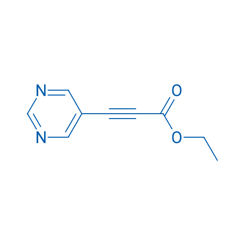 Ethyl 3-(pyrimidin-5-yl)prop-2-ynoate 1g