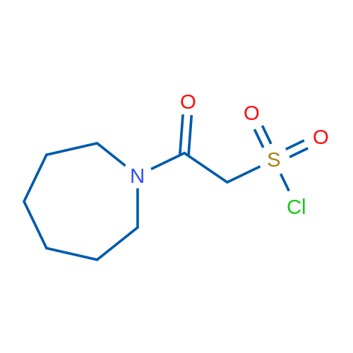 2-Azepan-1-yl-2-oxo-ethanesulfonyl chloride 1g