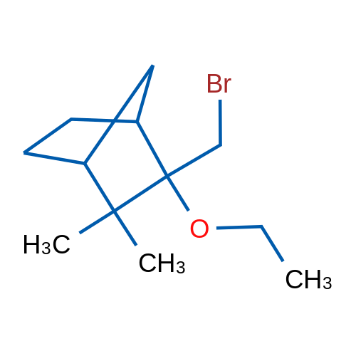 2-(Bromomethyl)-2-ethoxy-3,3-dimethylbicyclo[2.2.1]heptane 1g