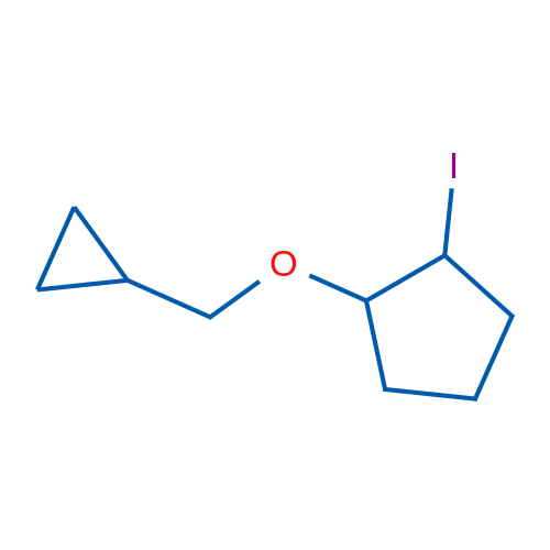 1-(Cyclopropylmethoxy)-2-iodocyclopentane 1g