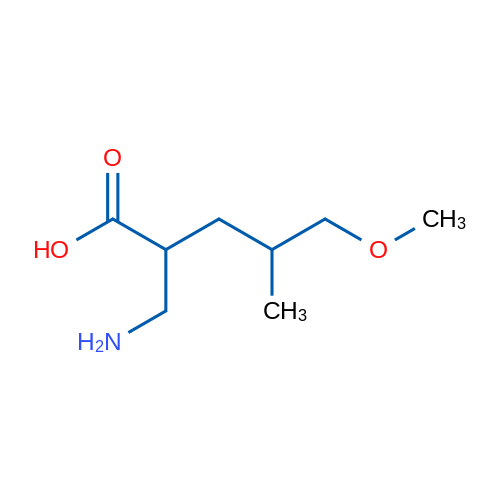 2-(Aminomethyl)-5-methoxy-4-methylpentanoic acid 1g