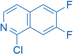 1-Chloro-6,7-difluoroisoquinoline 250mg