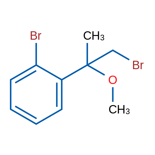 1-Bromo-2-(1-bromo-2-methoxypropan-2-yl)benzene 1g