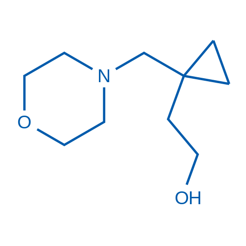 2-(1-(Morpholinomethyl)cyclopropyl)ethan-1-ol 100mg