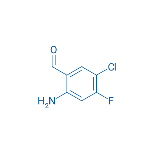 2-Amino-5-chloro-4-fluorobenzaldehyde 250mg