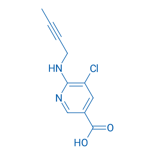 6-[(But-2-yn-1-yl)amino]-5-chloropyridine-3-carboxylic acid 1g