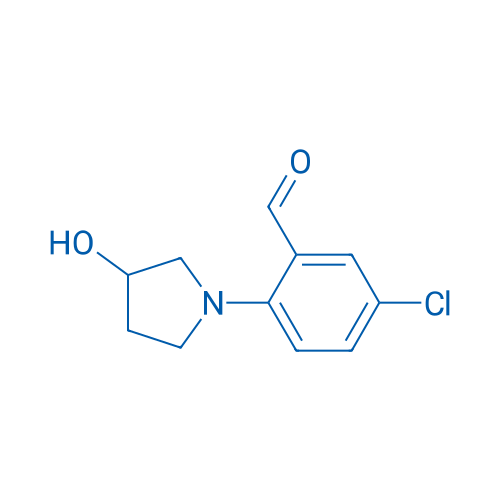 5-Chloro-2-(3-hydroxypyrrolidin-1-yl)benzaldehyde 1g