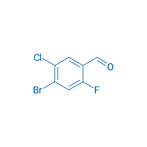 4-Bromo-5-chloro-2-fluorobenzaldehyde 1g