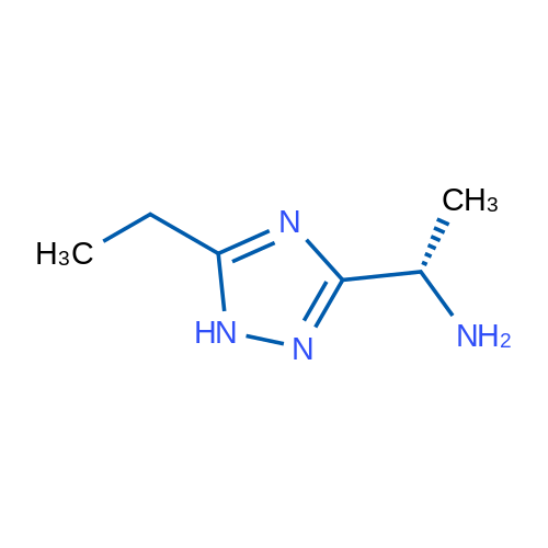 (1S)-1-(5-Ethyl-1H-1,2,4-triazol-3-yl)ethan-1-amine 1g
