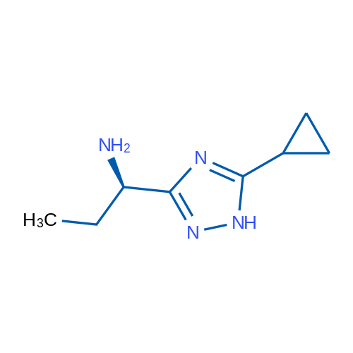 (1R)-1-(5-Cyclopropyl-1H-1,2,4-triazol-3-yl)propan-1-amine 1g