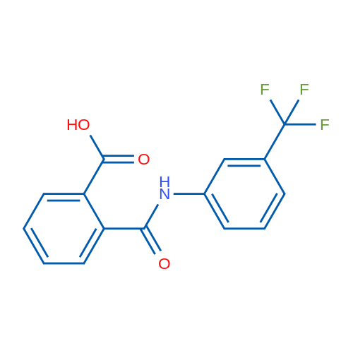 2-((3-(Trifluoromethyl)phenyl)carbamoyl)benzoic acid 1g