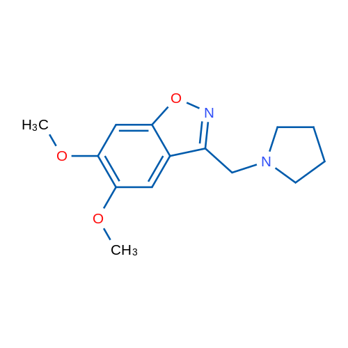 5,6-Dimethoxy-3-(pyrrolidin-1-ylmethyl)benzo[d]isoxazole 1g
