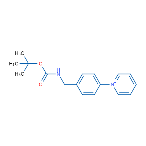 1-(4-(((tert-Butoxycarbonyl)amino)methyl)phenyl)pyridin-1-ium 1g