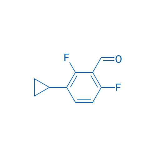 3-Cyclopropyl-2,6-difluorobenzaldehyde 250mg