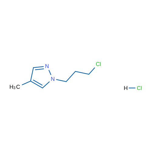 1-(3-Chloropropyl)-4-methyl-1H-pyrazole hydrochloride 250mg