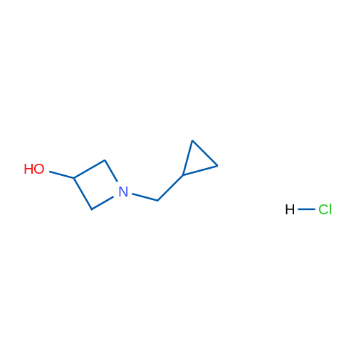 1-(Cyclopropylmethyl)azetidin-3-ol hydrochloride 1g
