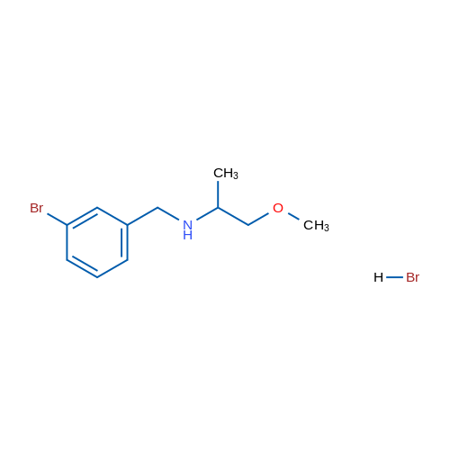 N-(3-Bromobenzyl)-1-methoxy-2-propanamine hydrobromide 1g