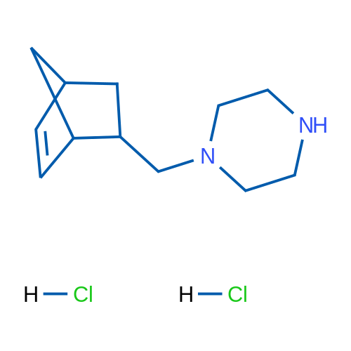 1-(Bicyclo[2.2.1]hept-5-en-2-ylmethyl)piperazine dihydrochloride 5g