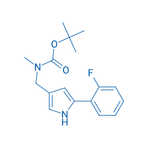 tert-Butyl ((5-(2-fluorophenyl)-1H-pyrrol-3-yl)methyl)(methyl)carbamate 5g