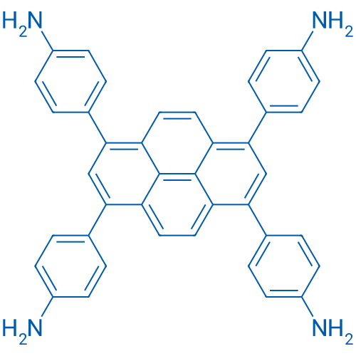 4,4,4,4-(1,3,6,8-Pyrenetetrayl)tetrakis[benzenamine] 100mg
