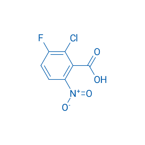 2-Chloro-3-fluoro-6-nitrobenzoic acid 250mg
