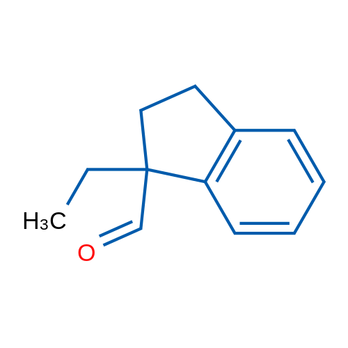 1-Ethyl-2,3-dihydro-1h-indene-1-carbaldehyde 1g