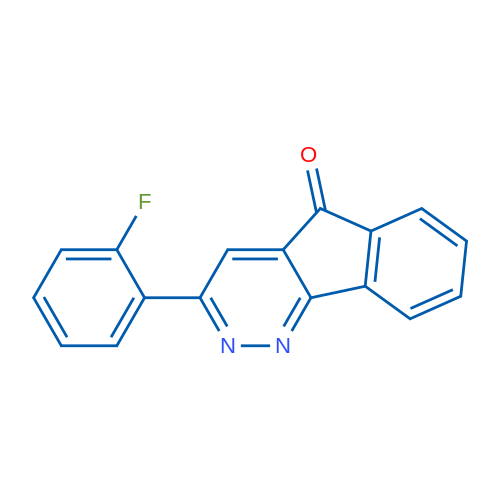 3-(2-Fluorophenyl)-5H-indeno[1,2-c]pyridazin-5-one 1g