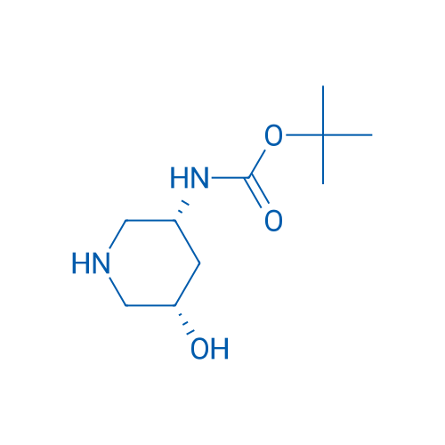 tert-Butyl ((3R,5S)-5-hydroxypiperidin-3-yl)carbamate 250mg