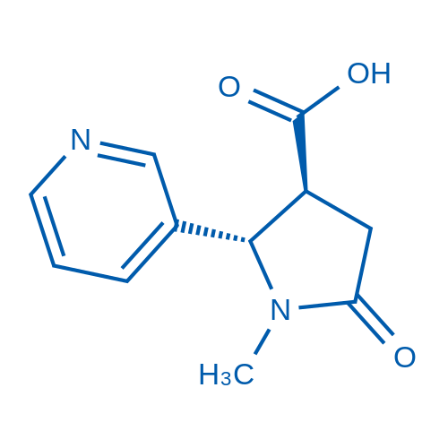 trans-1-Methyl-5-oxo-2-(pyridin-3-yl)pyrrolidine-3-carboxylic acid 1g