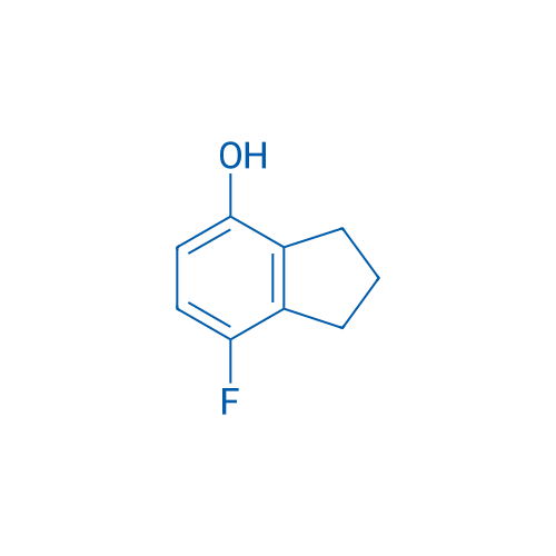 7-Fluoro-2,3-dihydro-1H-inden-4-ol 100mg