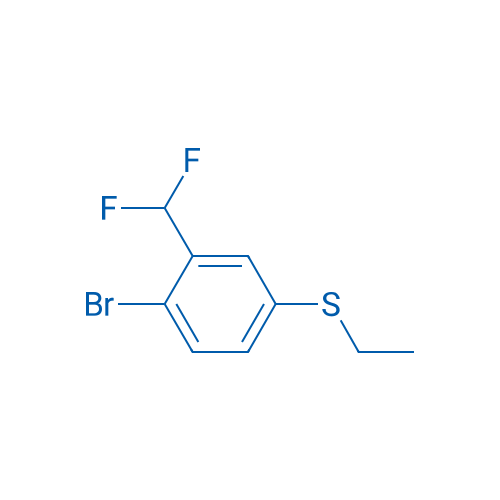 (4-BROMO-3-(DIFLUOROMETHYL)PHENYL)(ETHYL)SULFANE 1g