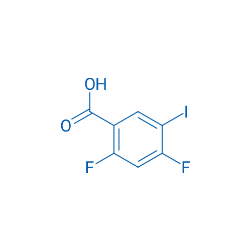2,4-Difluoro-5-iodobenzoic acid 10g