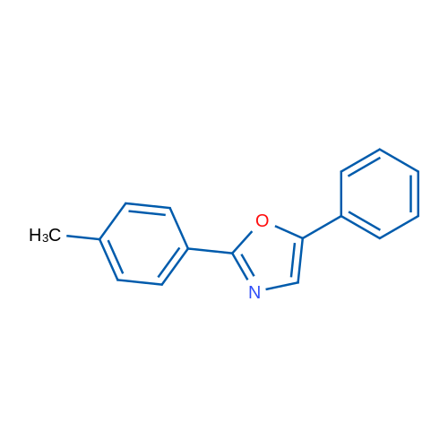 5-Phenyl-2-(p-tolyl)oxazole 1g