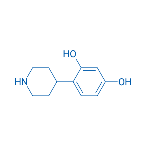 4-(piperidin-4-yl)benzene-1,3-diol 1g