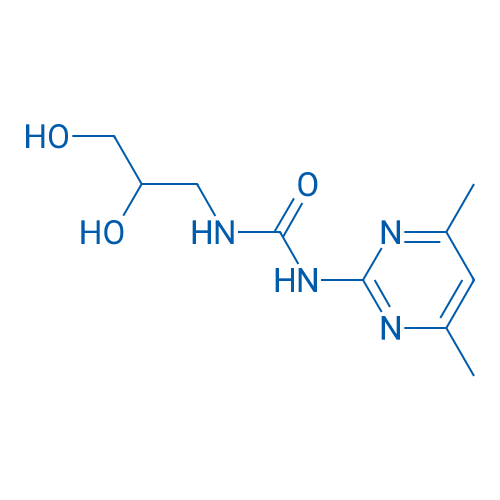 3-(2,3-Dihydroxypropyl)-1-(4,6-dimethylpyrimidin-2-yl)urea 1g