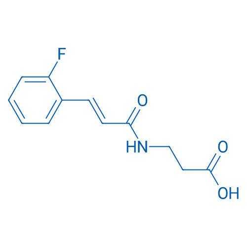 (E)-3-(3-(2-Fluorophenyl)acrylamido)propanoic acid 1g