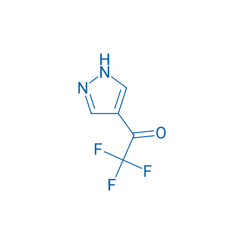 2,2,2-Trifluoro-1-(1H-pyrazol-4-yl)ethanone 250mg