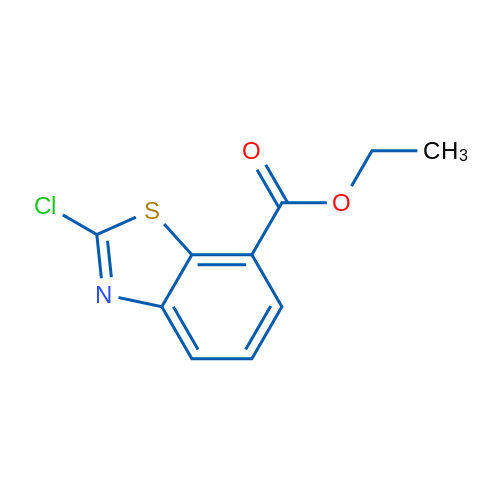 Ethyl 2-chlorobenzo[d]thiazole-7-carboxylate 1g