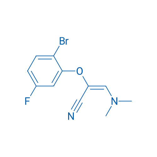 2-(2-Bromo-5-fluorophenoxy)-3-(dimethylamino)prop-2-enenitrile 1g