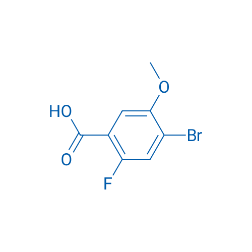 4-Bromo-2-fluoro-5-methoxybenzoic acid 100mg