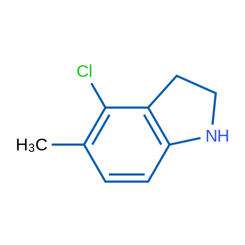 4-Chloro-5-methylindoline 1g