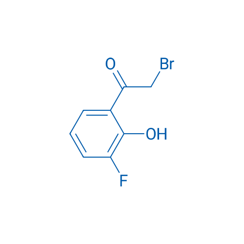 2-Bromo-1-(3-fluoro-2-hydroxyphenyl)ethanone 250mg