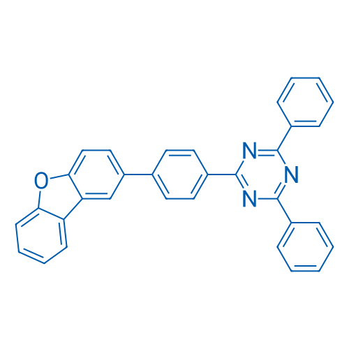2-(4-(Dibenzo[b,d]furan-2-yl)phenyl)-4,6-diphenyl-1,3,5-triazine 250mg